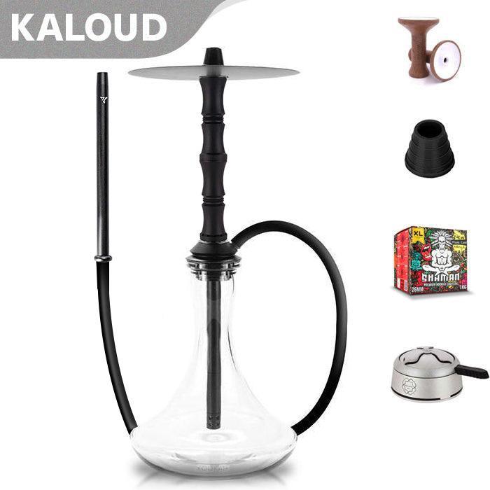 Vyro Versa with V1 Black Sleeve & Blow Off Hookah Set - Black - shishagear - UK Shisha Hookah
