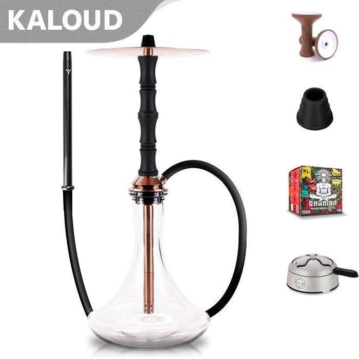 Vyro Versa with V1 Black Sleeve &amp; Blow Off Hookah Set - Rose - shishagear - UK Shisha Hookah