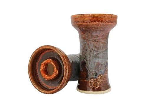 Alpaca Mini Rook Bowl - Grey Scale Earth - shishagear - UK Shisha Hookah Black Friday