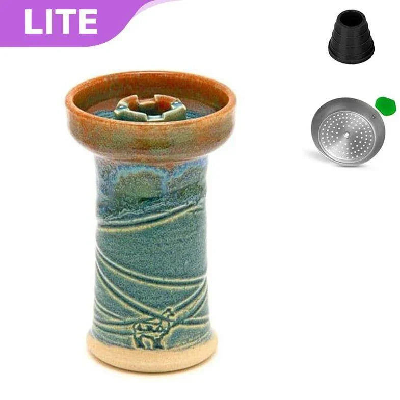 Alpaca Mini Rook Bowl - Orange/Blue - shishagear - UK