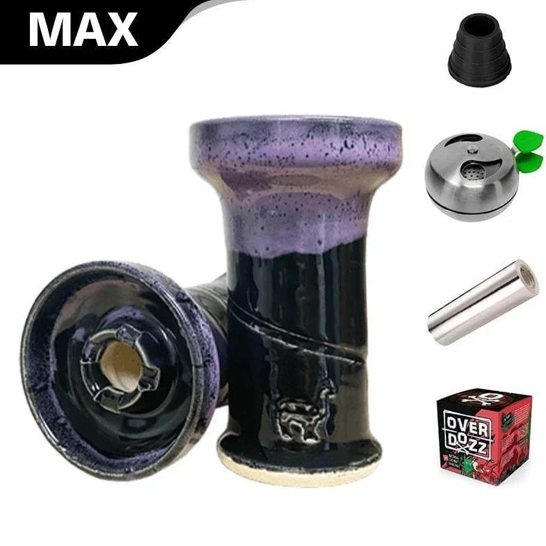 Alpaca Mini Rook Bowl - Purple/Black - shishagear - UK