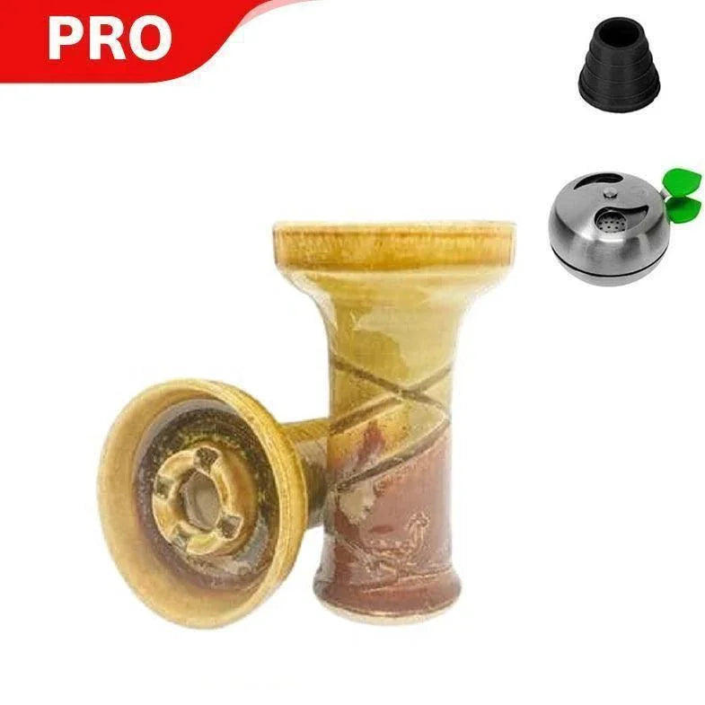 Alpaca Mini Rook Bowl - Yellow Wood - shishagear - UK Shisha Hookah Black Friday