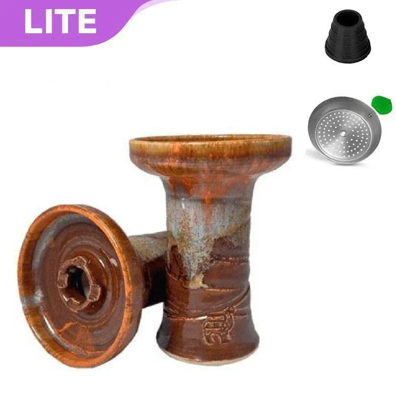 Alpaca Rook Hookah Bowl - Burnt Earth - shishagear - UK