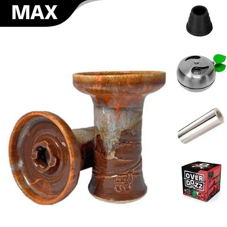 Alpaca Rook Hookah Bowl - Burnt Earth - shishagear - UK