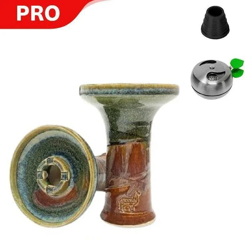 Alpaca Rook Shallow Bowl - Chameleon Top - shishagear - UK Shisha Hookah Black Friday