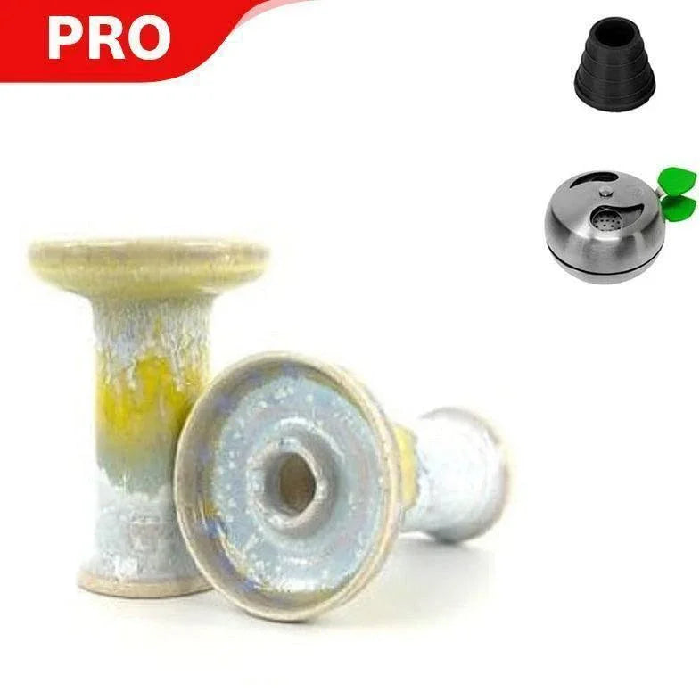 Alpaca Rook Shallow Bowl - Yellow Snow - shishagear - UK Shisha Hookah Black Friday