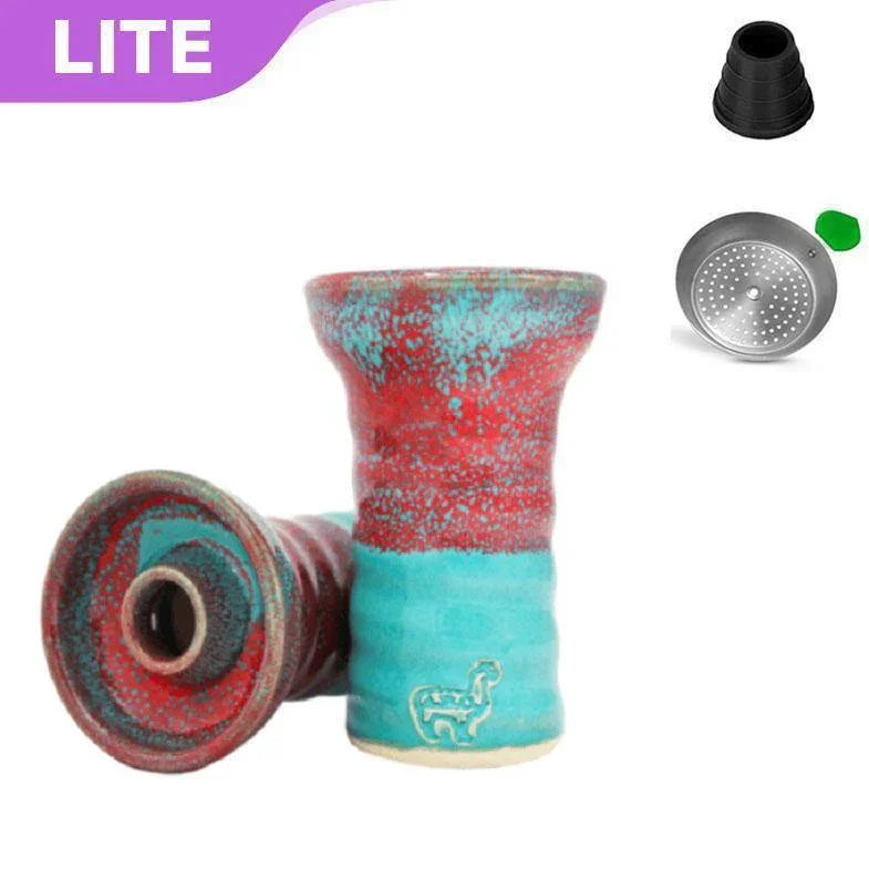 Alpaca Suri Bowl - Red Teal - shishagear - UK