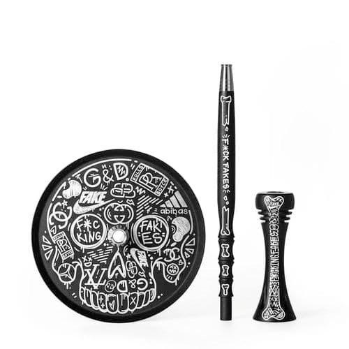 Alpha X Sleeve Mouthpiece &amp; Tray Set (Fakes) - shishagear - UK Shisha Hookah Black Friday