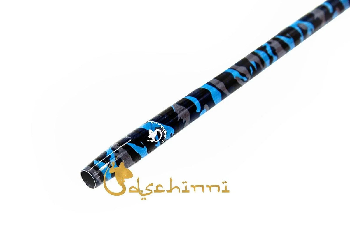 Dschinni Aluminium Soldier Blue Mouthpiece - shishagear - UK