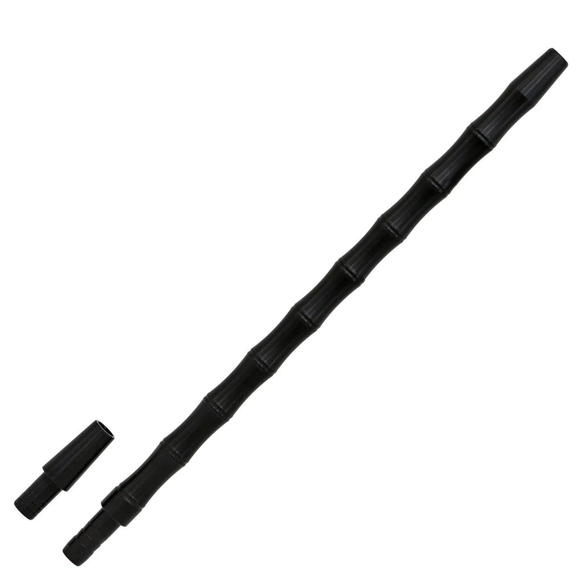 Aluminium Shisha Mouthpiece Bone Black - shishagear - UK Shisha Hookah Black Friday