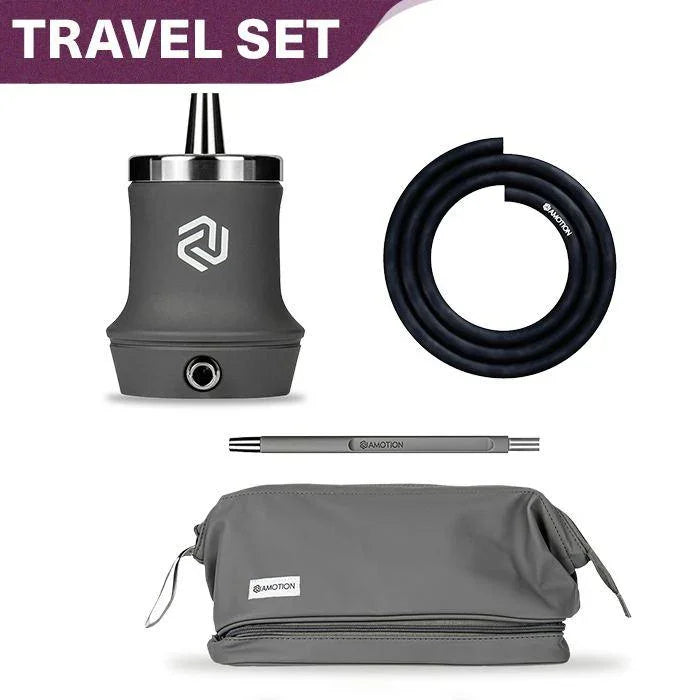 Amotion Roam Travel Shisha Set - Asher - shishagear - UK Shisha Hookah