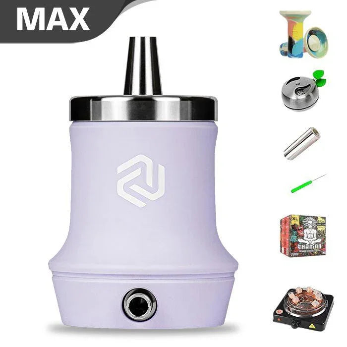 Amotion Roam Shisha - Mauve - shishagear - UK Shisha Hookah