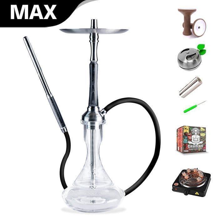 Ash Wood Atomic Hookah - shishagear - UK Shisha Hookah Black Friday