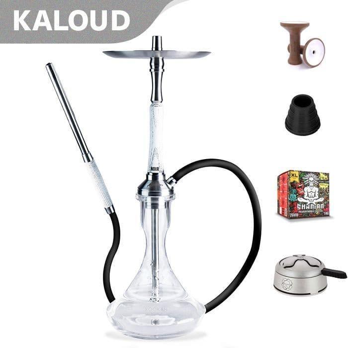 Ash Wood Atomic Hookah - Noir (White) - shishagear - UK Shisha Hookah Black Friday