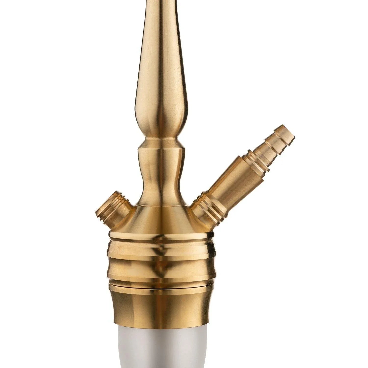 Hustla Big Brass White Klassik Hookah - shishagear - UK