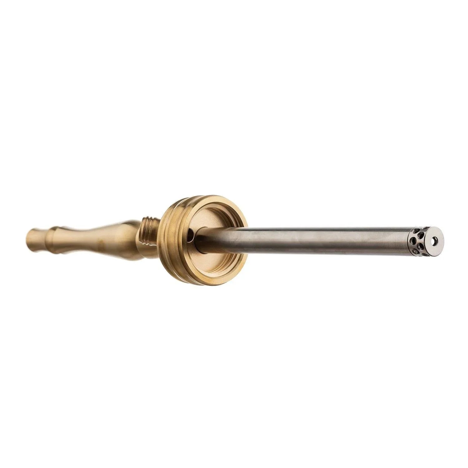 Hustla Big Brass White Klassik Hookah - shishagear - UK