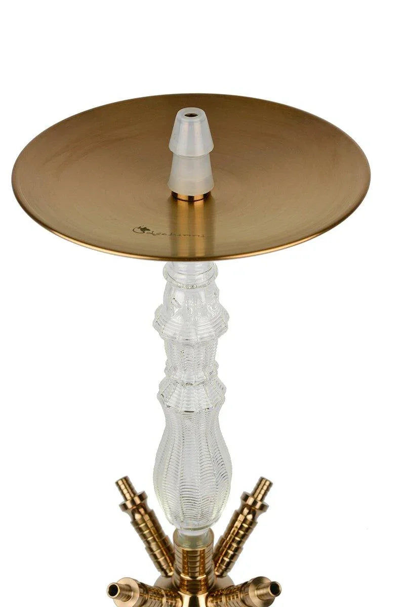 Dschinni Baba Spider Rose Gold Hookah - shishagear - UK Shisha Hookah Black Friday