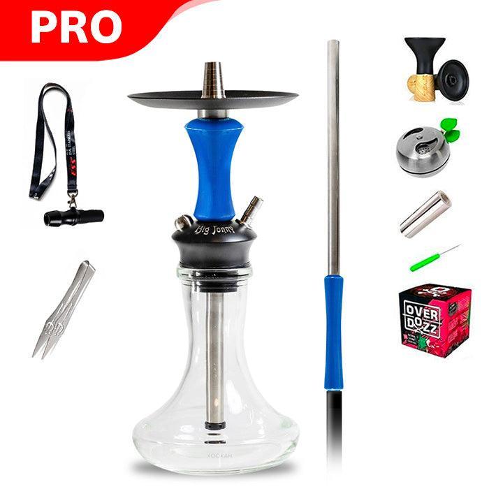 Big Jonny Hookah ESS (Evil Stainless Steel) - Blue - shishagear - UK Shisha Hookah Black Friday