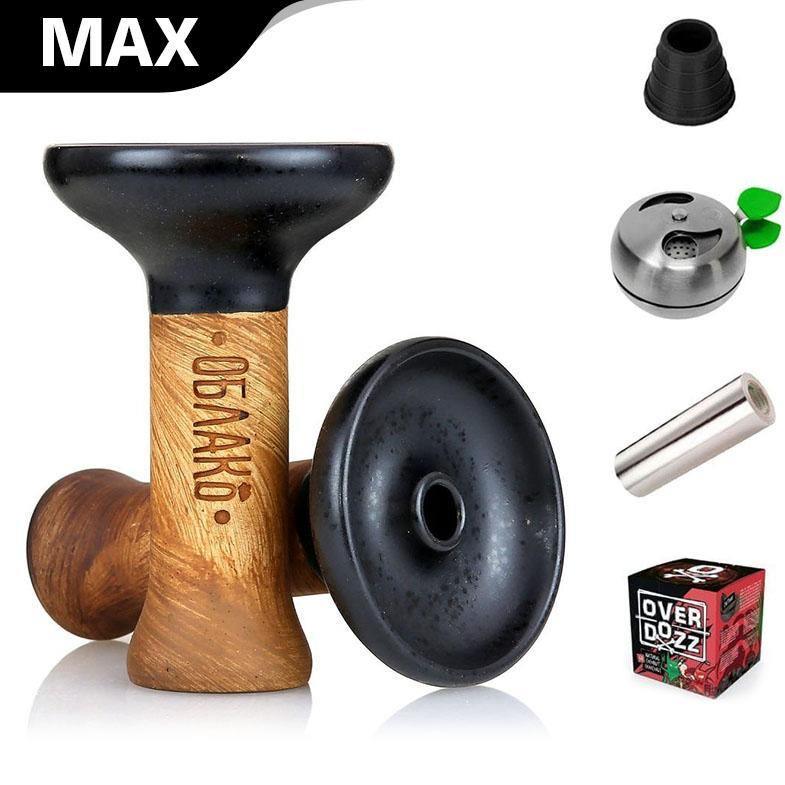 Oblako Phunnel M Bowl - Black Matte - shishagear - UK