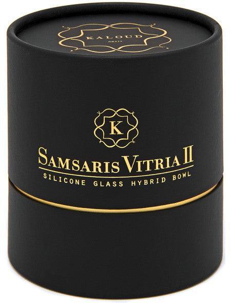 Kaloud Samsaris Vitria II Silicone Glass Hybrid Bowl - shishagear - UK Shisha Hookah Black Friday
