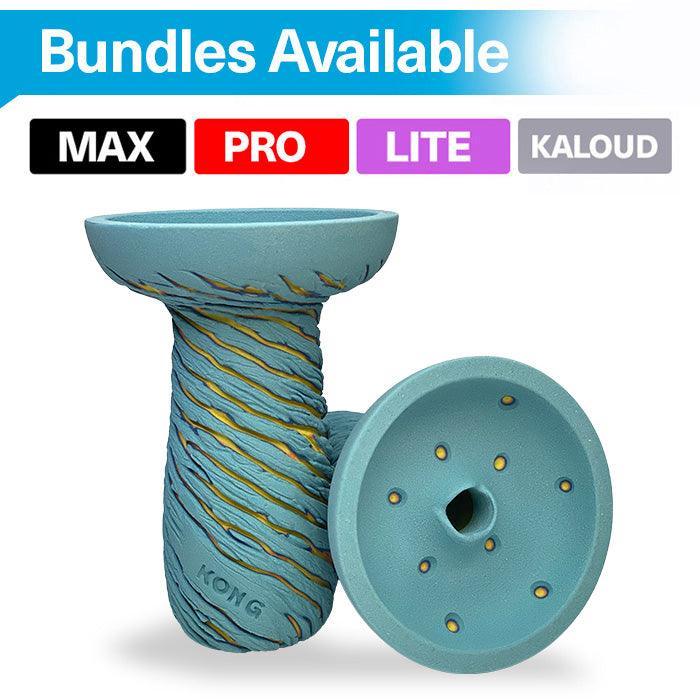 Kong Hookah Bowl - Lava Phunnel Blue - shishagear - UK Shisha Hookah Black Friday