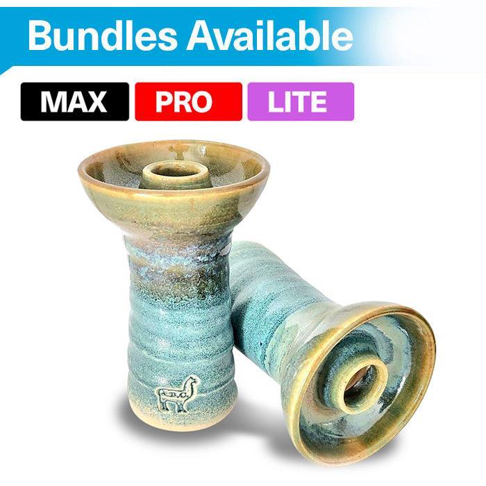 Alpaca Suri V2 Bowl - Emerald Blue - shishagear - UK Shisha Hookah Black Friday