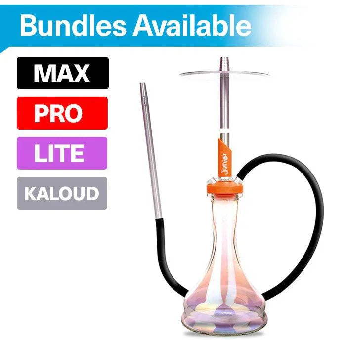 Nube Unique Junior V2 Hookah - Neon Orange - shishagear - UK Shisha Hookah Black Friday