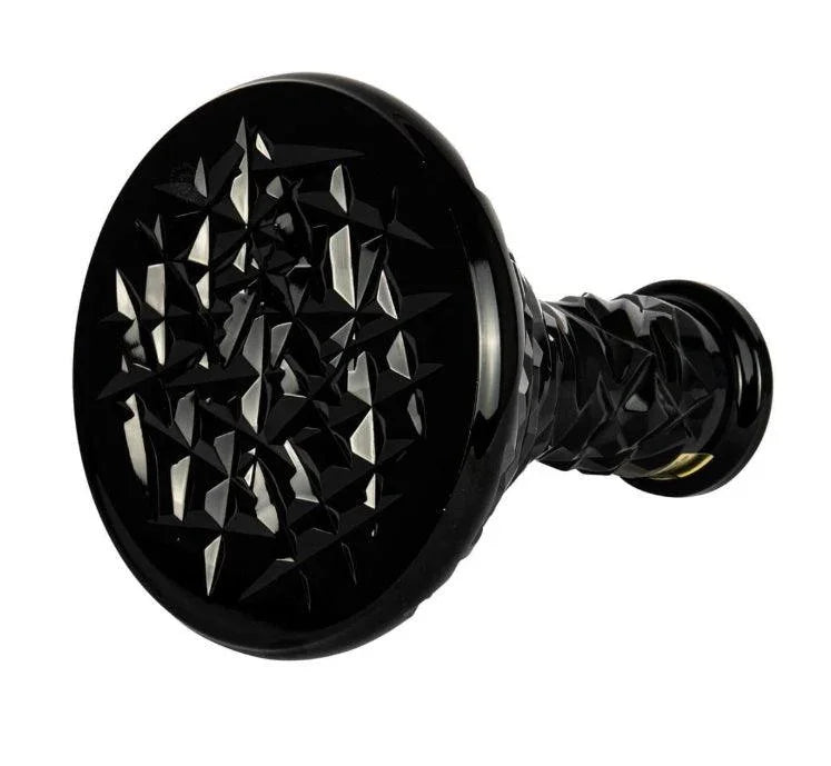 Caesar Crystal Bohemia Base - Rock (Black) - shishagear - UK Shisha Hookah