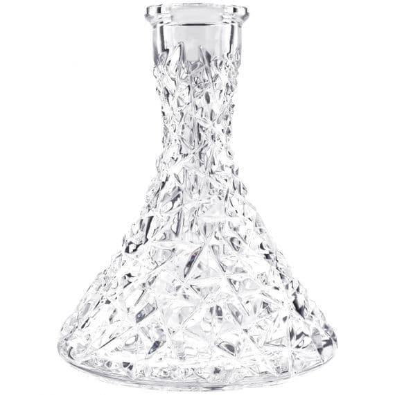 Caesar Crystal Bohemia Base - Rock (Clear) - shishagear - UK Shisha Hookah
