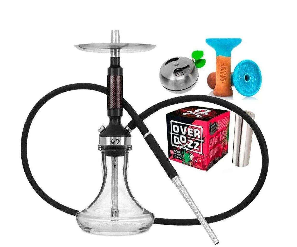 Conceptic Smart Carbon Shisha Bundle Set - shishagear - UK
