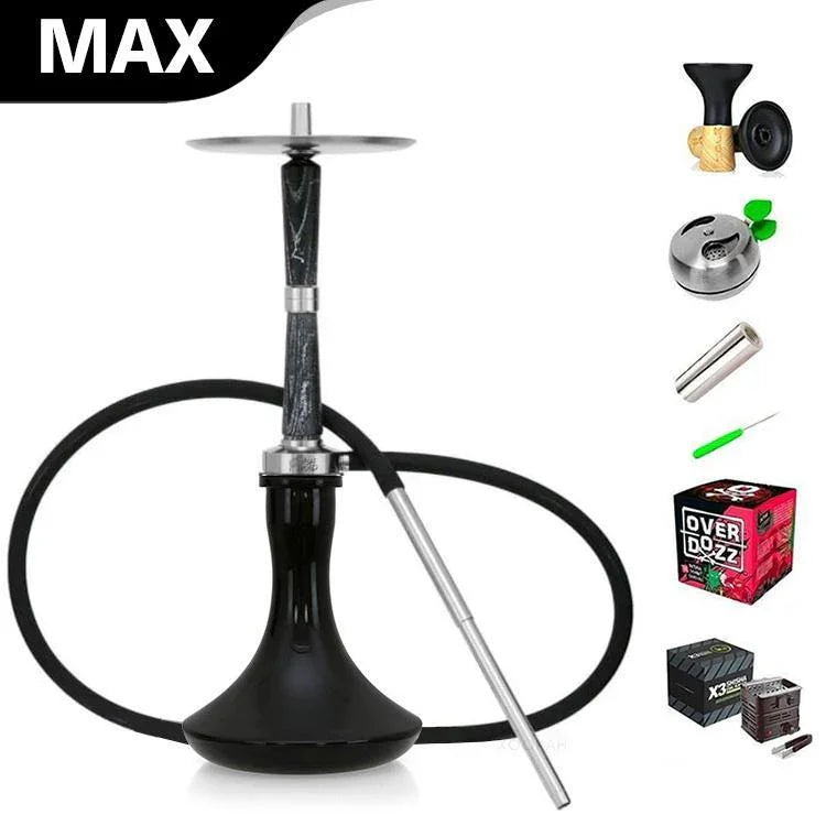 Ash Wood Electro Storm V2 Shisha Set - shishagear - UK