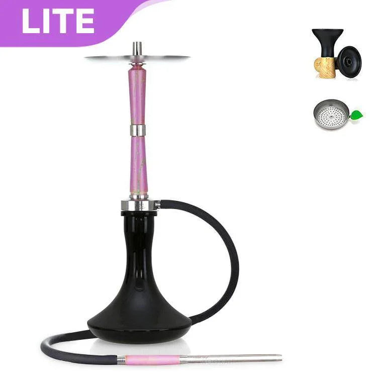 Ash Wood Hookah Electro Storm V2 Shisha Set - Jumping Strawberry - shishagear - UK
