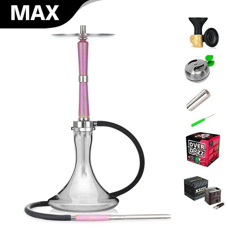 Ash Wood Electro Storm V2 Shisha Set - shishagear - UK