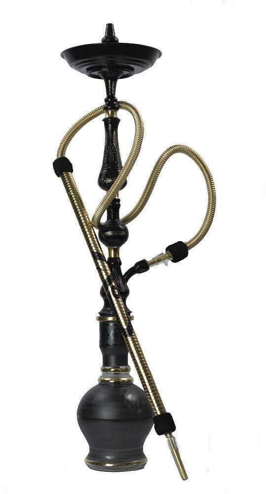 Shishagear SV Tangiers Black Hookah Set - shishagear - UK Shisha Hookah Black Friday