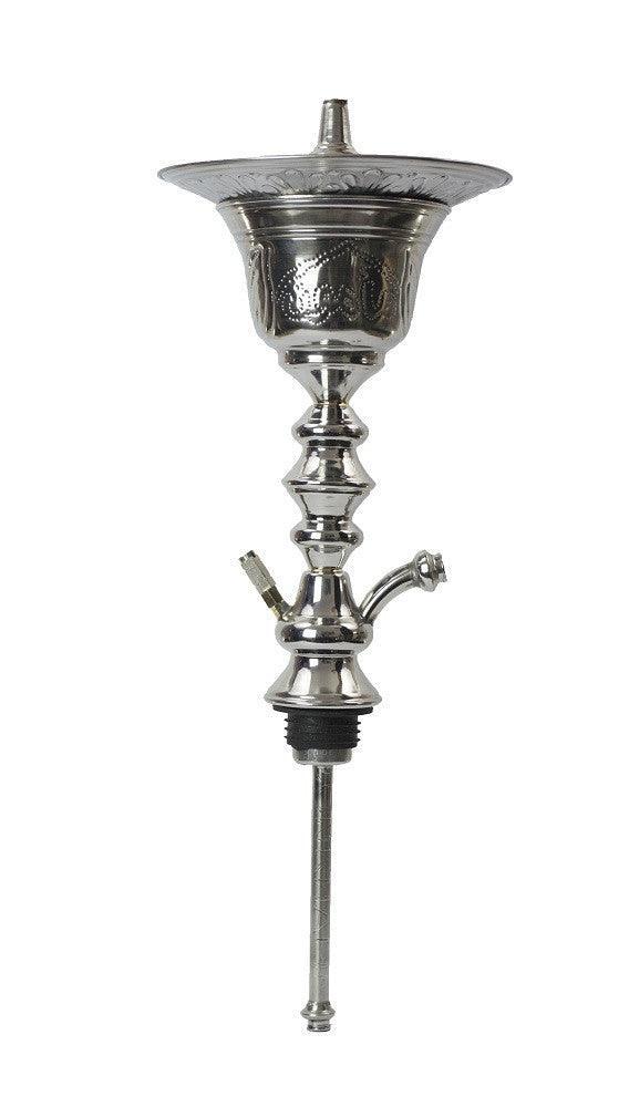 Khalil Mamoon Cafe ICE Silver Stem - shishagear - UK Shisha Hookah Black Friday