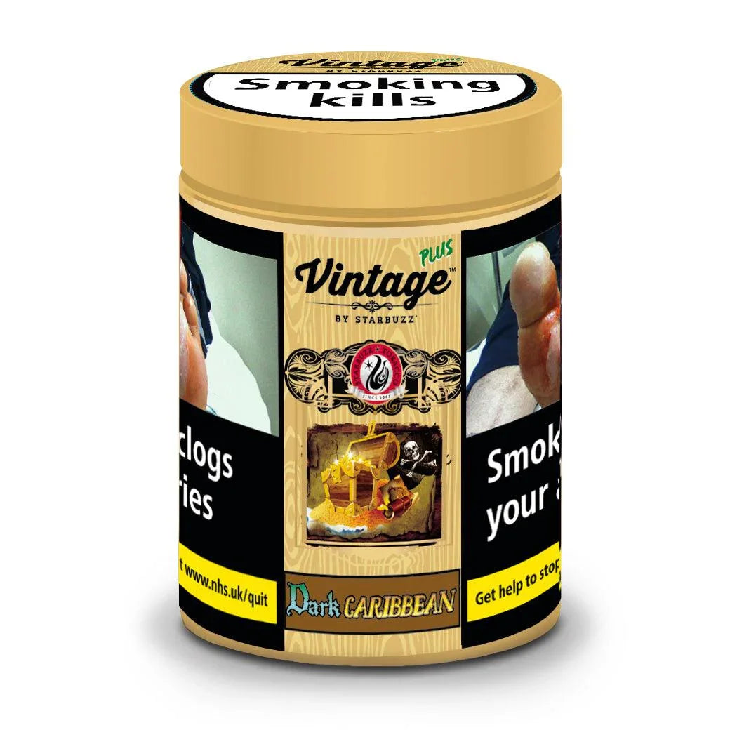 Starbuzz Vintage Plus - Dark Caribbean - shishagear - UK Shisha Hookah Black Friday