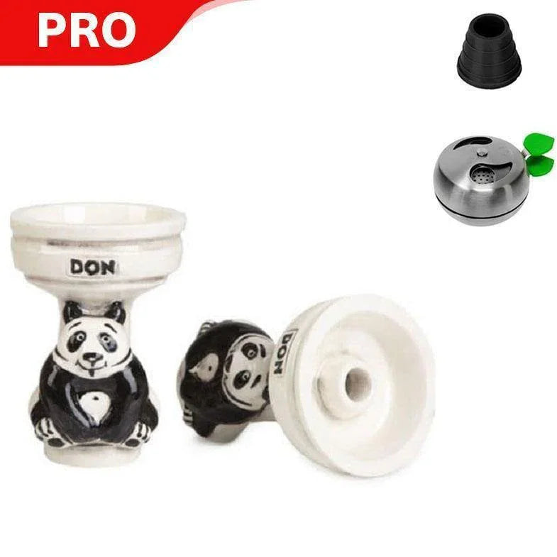 Don Bowl Phunnel Statue - Panda - shishagear - UK