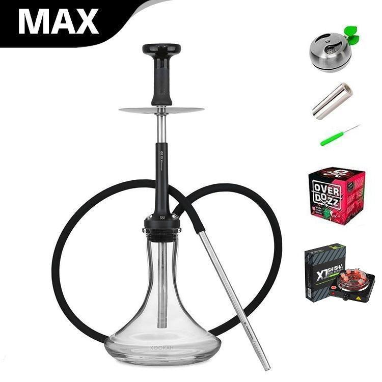 Doosha Hookah Basic Black Shisha With Oblako M Doosha Bowl - shishagear - UK Shisha Hookah Black Friday