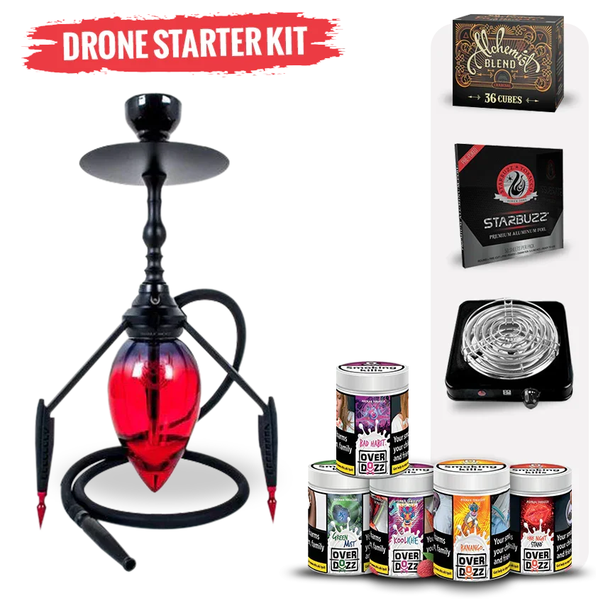 Sahara Smoke Drone Alpha Hookah Starter Kit