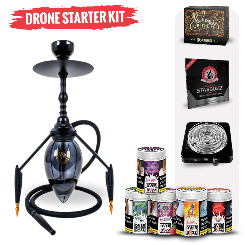 Sahara Smoke Drone Alpha Hookah Starter Kit