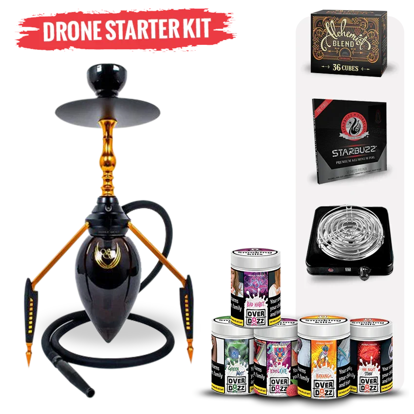 Sahara Smoke Drone Alpha Hookah Starter Kit