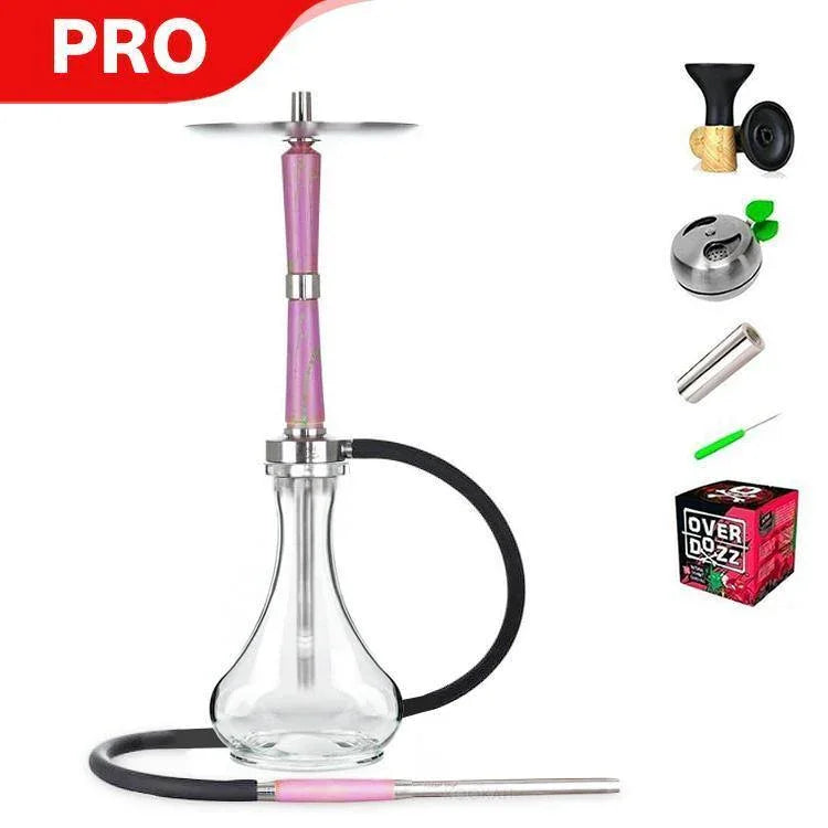 Ash Wood Hookah Electro Storm V2 Shisha Set - Jumping Strawberry - shishagear - UK