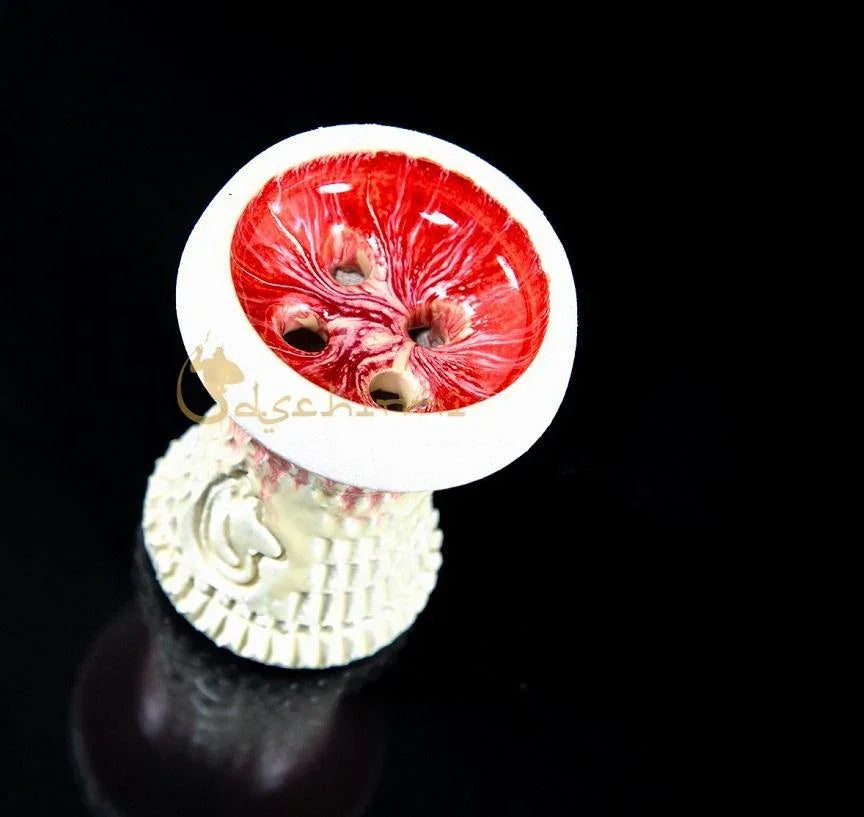 Dschinni Firebrick Nero Red Bowl (not compatible with Seflex) - shishagear - UK Shisha Hookah Black Friday