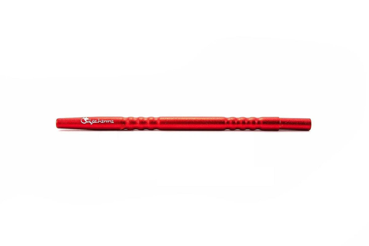 Dschinni Aluminium Compact Red Mouthpiece - shishagear - UK