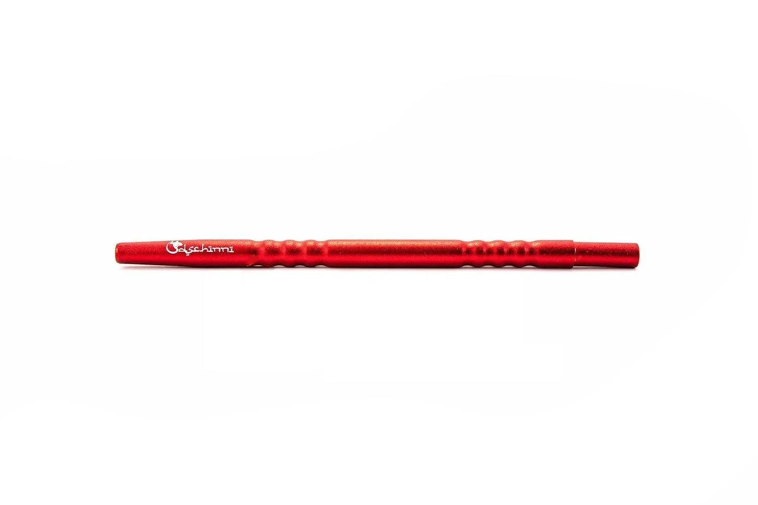 Dschinni Aluminium Compact Red Mouthpiece - shishagear - UK