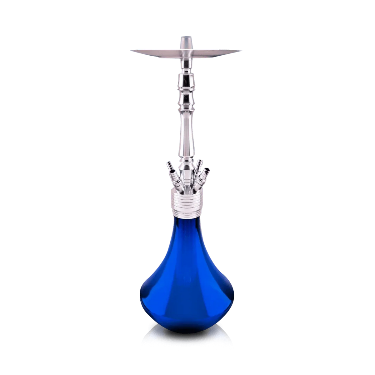 Dschinni Drip Purple Silver Hookah 4 Hose - shishagear - UK