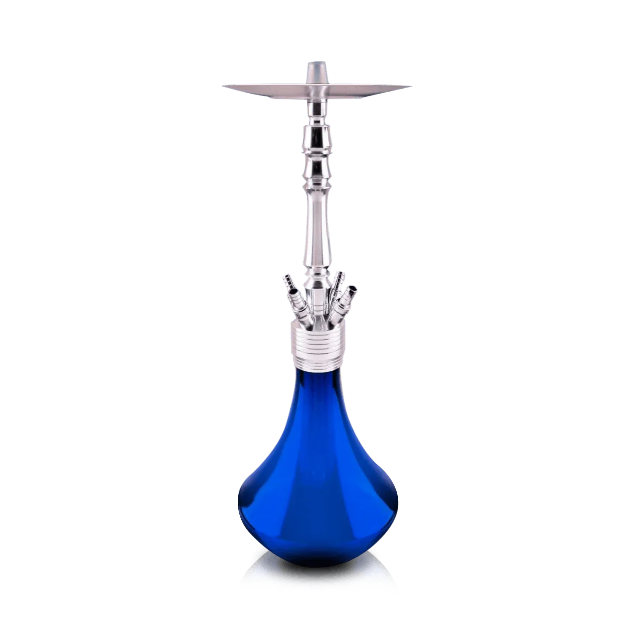 Dschinni Drip Purple Silver Hookah 4 Hose - shishagear - UK