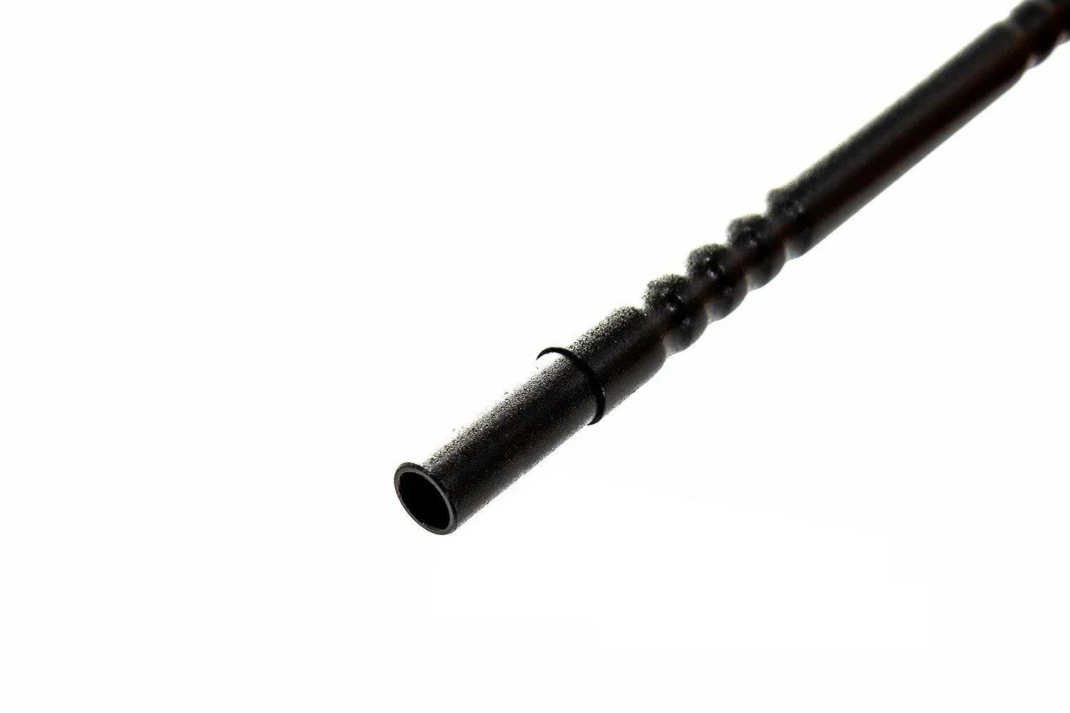 Dschinni Aluminium Straight Black Mouthpiece - shishagear - UK