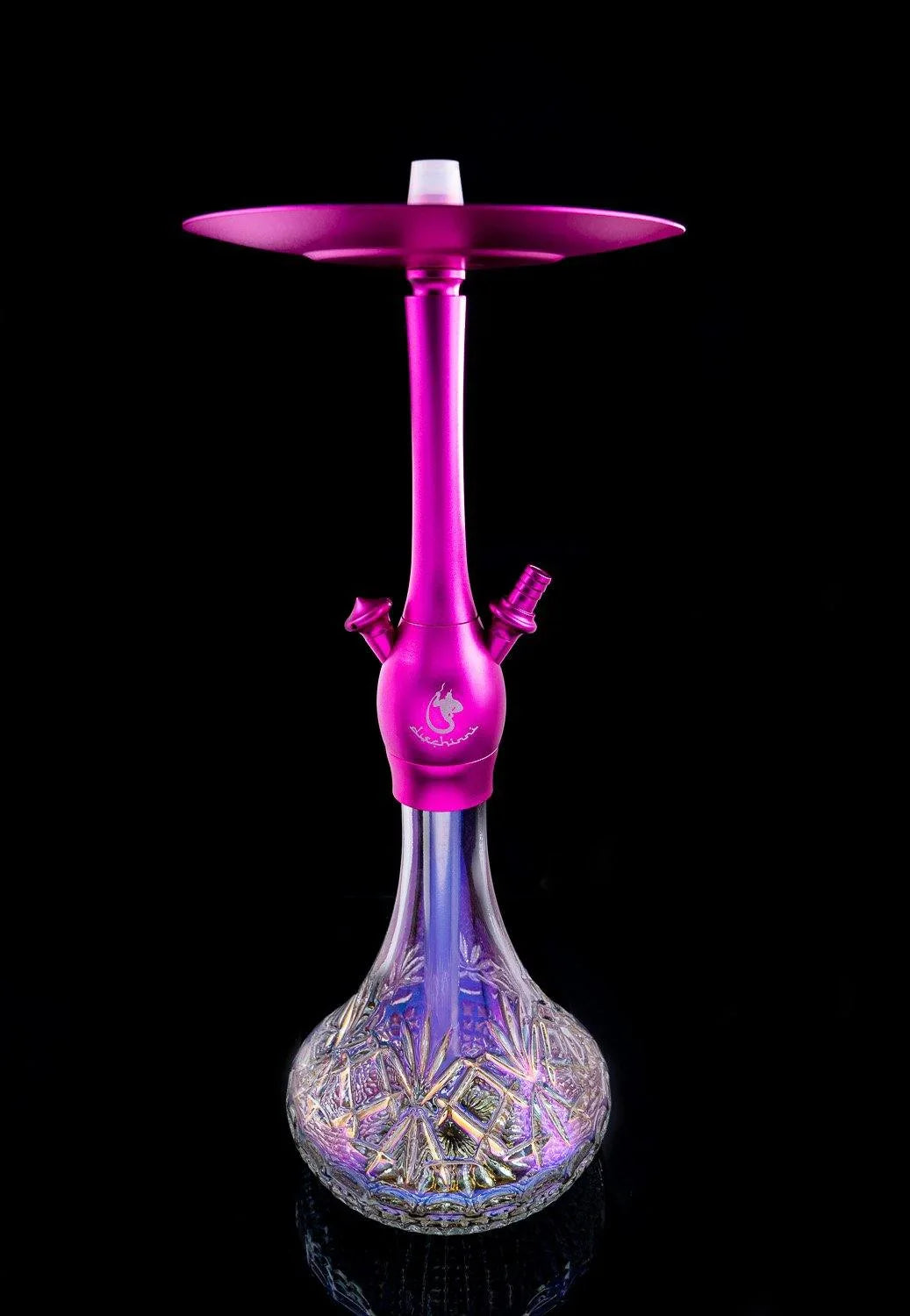 Dschinni Chucky Pink Flig Flag Crystal Hookah - shishagear - UK Shisha Hookah Black Friday