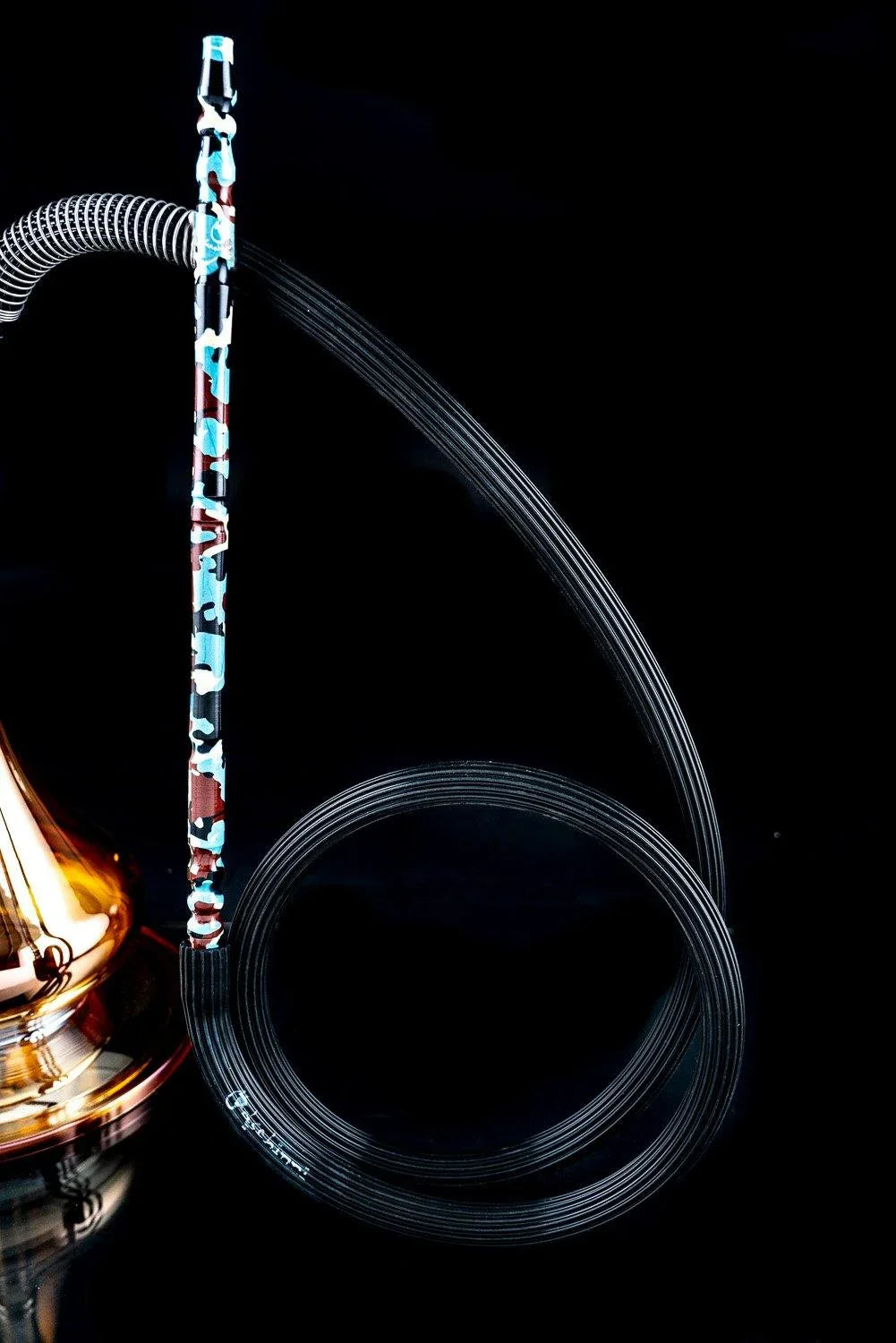 Dschinni Hokus Pokus Soldier Flat Earth Hose Set - shishagear - UK Shisha Hookah Black Friday